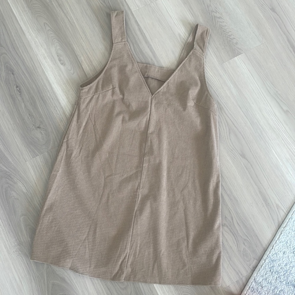 Tan dress size m